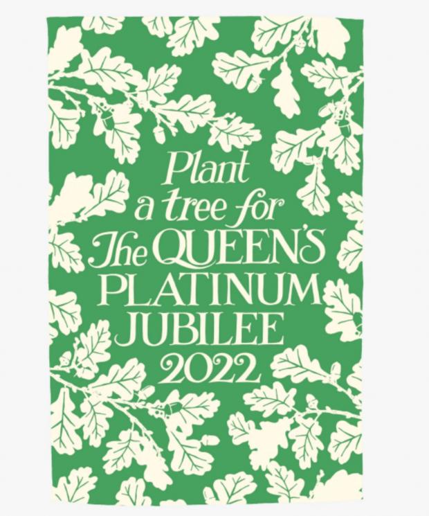Stroud News and Journal: Jubilee Tree Planting Tea Towel (Emma Bridgewater)