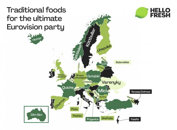 Stroud News and Journal: Traditional European foods by country from HelloFresh. Credit: HelloFresh