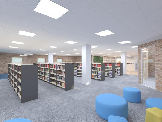 Stroud News and Journal: Artists impressions of the potential new Stroud library