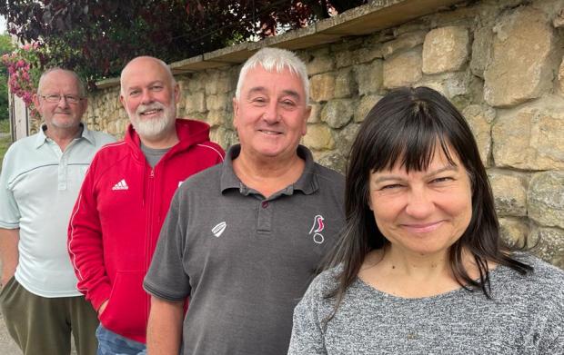 Stroud News and Journal: Councillors Doina Cornell, Trevor Hall, Robin Layfield and Colin Fryer Community Independents