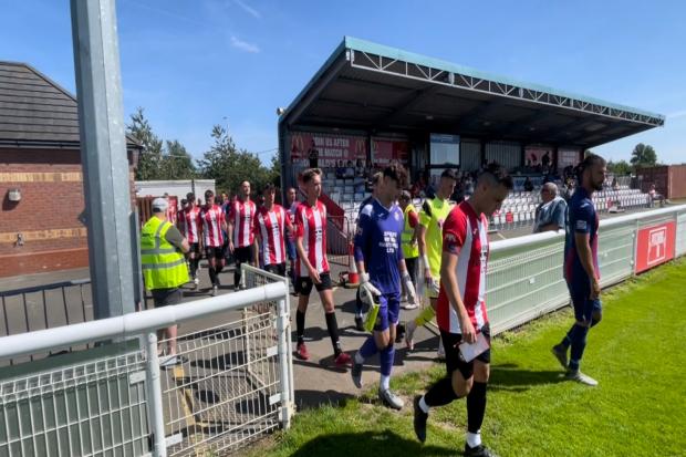 Evesham United were knocked out of the FA Cup at the weekend, losing 2-1 to Hinckley.