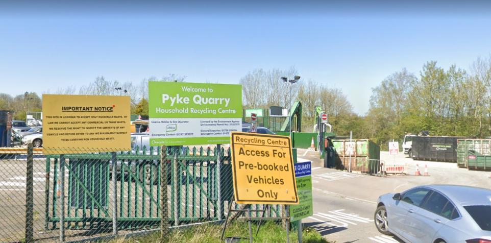 Flood warning issued for Pyke Quarry Recycling Centre 