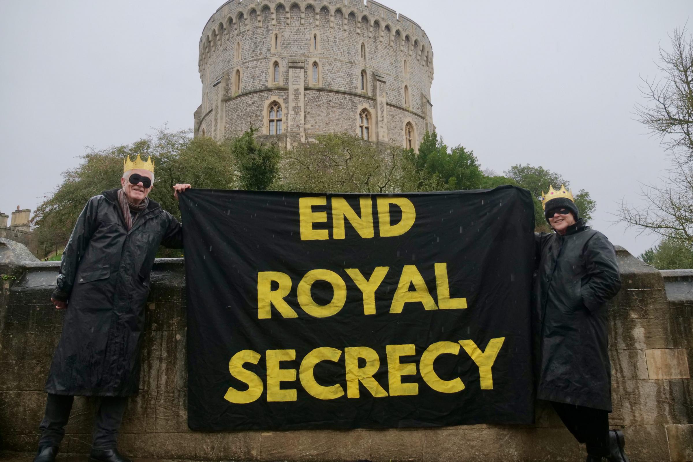 Protest in grounds of Windsor Castle over royal 'secrecy' | Stroud News and Journal - Vimarsana News