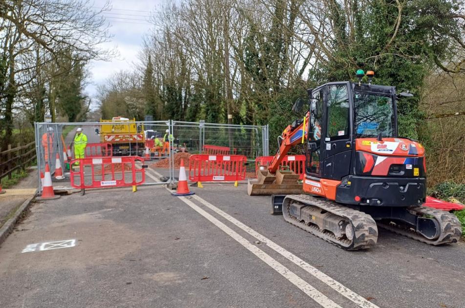 Latest update on key road closure near Stroud 