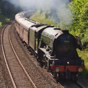 Picture of the flying Scotsman taken by Jacob Wise in Ryeford