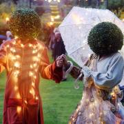 Midsummer Lights at Painswick Rococo Garden photographed by Simon Pizzey