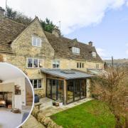 Stroud modern Grade II listed property for sale on Rightmove - See inside (Rightmove/Canva)