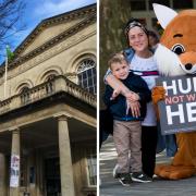 Protest being held to stop illegal fox hunting in Stroud 