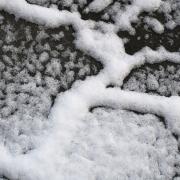 Snow on pavements