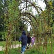 Children playing in Willow arches