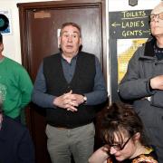 A meeting last year at the Crown & Sceptre taken by Tim Kendall
