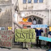 Action group SISTER has announced that it is occupying the empty Old County Library - otherwise known as the Stroud Spiritualist Church - in Lansdown