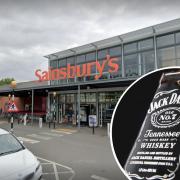 Two men have been charged with stealing alcohol from Sainsbury's in Stroud