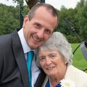 Michael Rickatson and his mum