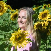 September  04 2023

Copyright Photographer Simon Pizzey 

Here Comes the Sun! Better late than never

 By Simon Pizzey

Stroud farmer Ellie Dangerfield was disappointed in the last week of August when her sunflowers hadn't flourished as