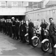 Nostalgic images from Stroud Police station