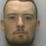 Gareth Holden - who assaulted his partner four times in Dursley - has been jailed for 27 months