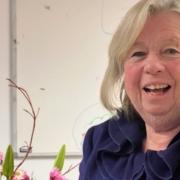 Liz Ewart-James, Trustee at Home-Start Stroud & Gloucester, receives the volunteer of the year award