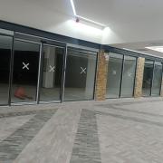 Empty unit at Five Valleys Shopping Centre