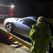 Police recently seized an Audi in Stroud for having no insurance or valid MOT