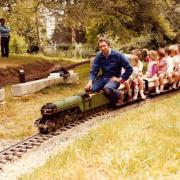 Miniature railway in Stratford Park, Stroud