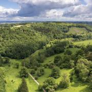 Aerial view of Woodchester Park, Gloucestershire: National Trust Images - John Miller Image: National Trust