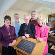 Pictures as the Archbishop of Canterbury Justin Welby visits the Stroud area on Friday, May 24
