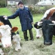 Farmer Paul Griffiths is the sole grazier of Edge Common