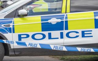 A man was taken to hospital after a crash near Stroud last night. 