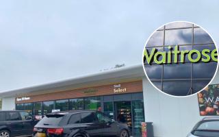 A new Waitrose has opened at Oldbury service station in Stonehouse