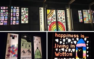 Brilliant photos from this year's Wotton Window Wanderland