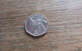 A 2011 Elizabeth II Judo London Olympic Commemorative 50p Coin was sold by a Worcestershire resident on eBay for a large sum