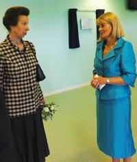 Princess Anne opens new college
